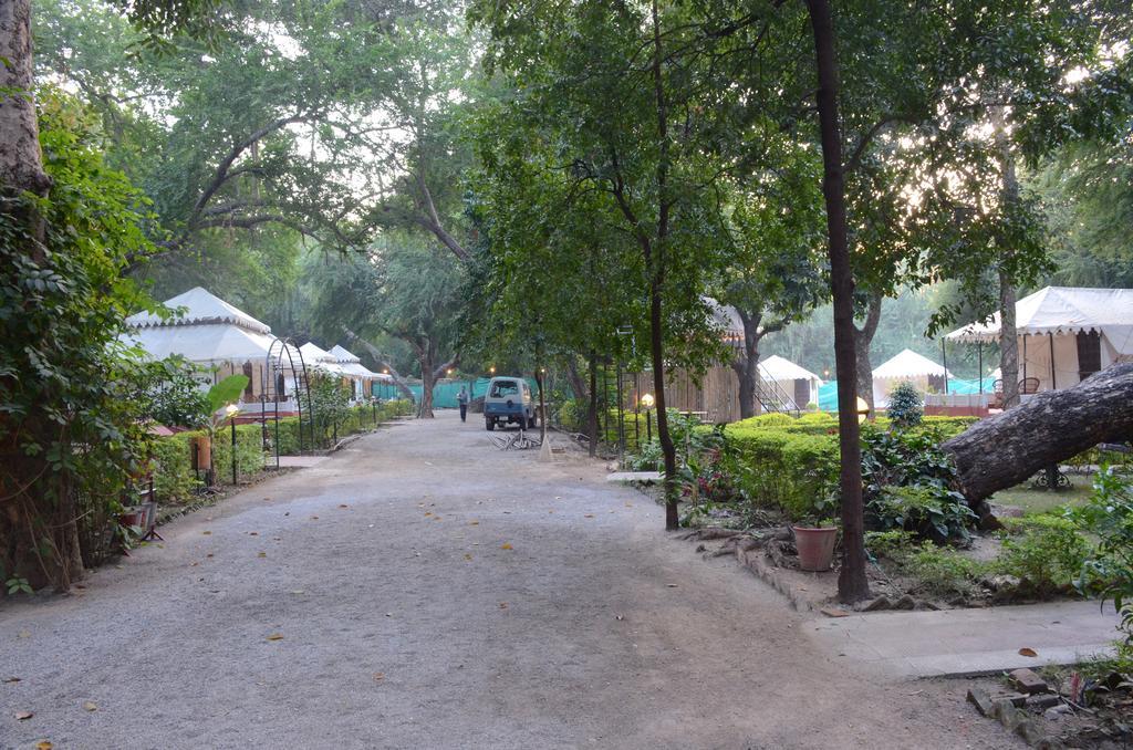 The Aravali Tent Resort Udaipur Bagian luar foto